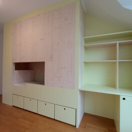  Kubatur ist die Raumlösung für Familien mit Kindern. Design & Konzept by Agathe Descamps.