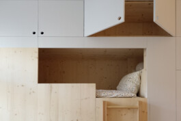 Kubatur ist die Raumlösung für Familien mit Kindern. Design & Konzept by Agathe Descamps.