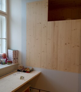 Kubatur ist die Raumlösung für Familien mit Kindern. Design & Konzept by Agathe Descamps.